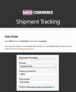 WooCommerce Shipment Tracking GPL