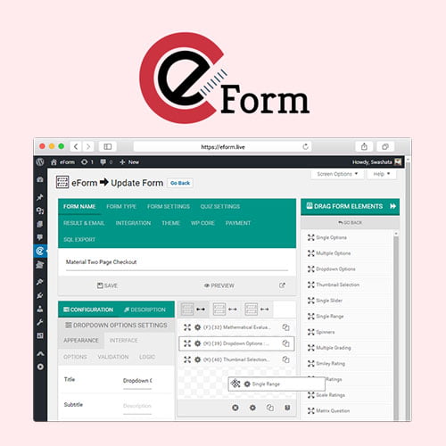 eForm GPL – WP Form Builder