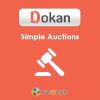 Dokan Simple Auctions Integration GPL