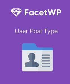 FacetWP User Post Type GPL