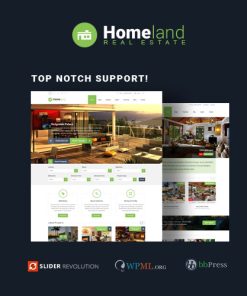 Homeland – Responsive Real Estate Theme for WP