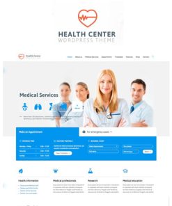 Medical and Dentist WordPress Theme
