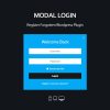 Modal Login Register Forgotten WP Plugin