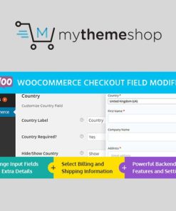 MyThemeShop WC Checkout Field Modifier GPL