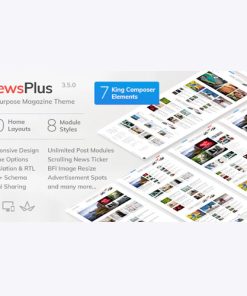 NewsPlus – News and Magazine WP theme
