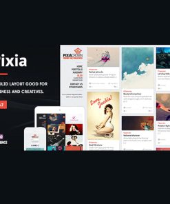 Pixia GPL– Showcase WP Theme