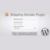 Shipping Details Plugin for WC GPL