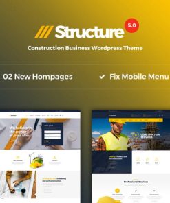 Structure – Construction WP Theme