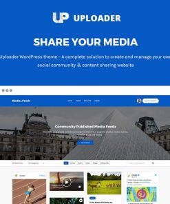 Uploader – Advanced Media Sharing Theme
