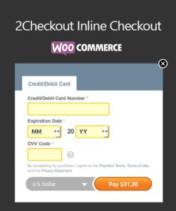 WC 2Checkout Inline Checkout GPL