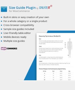 WC Product Size Guide GPL