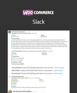 WooCommerce Slack GPL