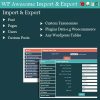 WP Awesome Import & Export Plugin