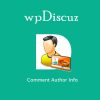 wpDiscuz Comment Author Info GPL