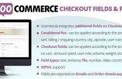 WooCommerce Checkout Fields & Fees