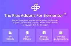 The Plus Addon for Elementor GPL