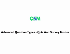 QSM Advanced Question Types