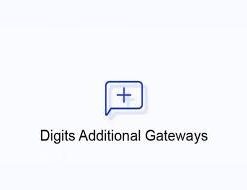 Digits Additional SMS Gateways