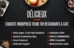 Delicieux Restaurant WP Theme GPL