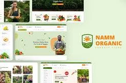 Namm Theme GPL - Grocery Shop WP