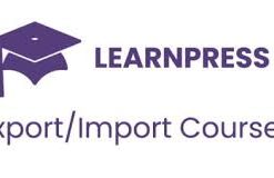 Export/Import Courses GPL
