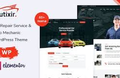 Car Service Theme GPL