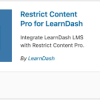 LearnDash LMS Restrict Content Pro Addon