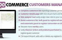 WooCommerce Customers Manager GPL