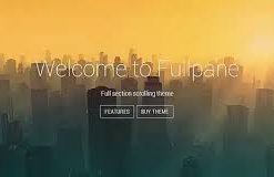 Themify Fullpane WordPress Theme GPL