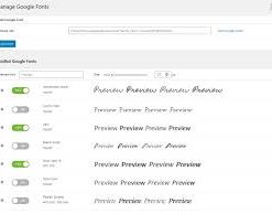 FontPress WordPress Font Manager GPL