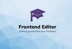 LearnPress Frontend Editor
