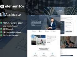 Archoxia Construction & Architecture Elementor Template Kit